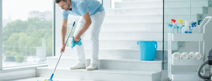 Treppenhausreinigung