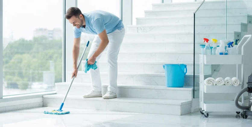 Treppenhausreinigung