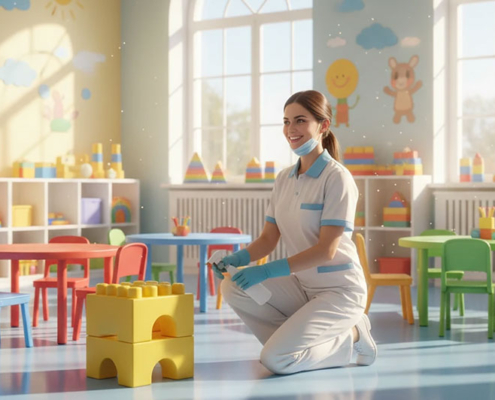 Kindergartenreinigung