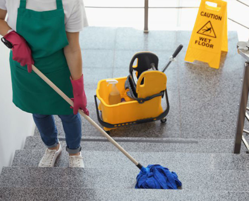 Treppenhausreinigung