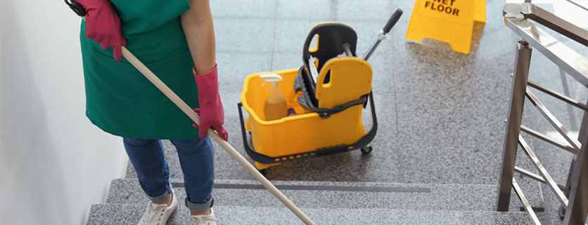 Treppenhausreinigung